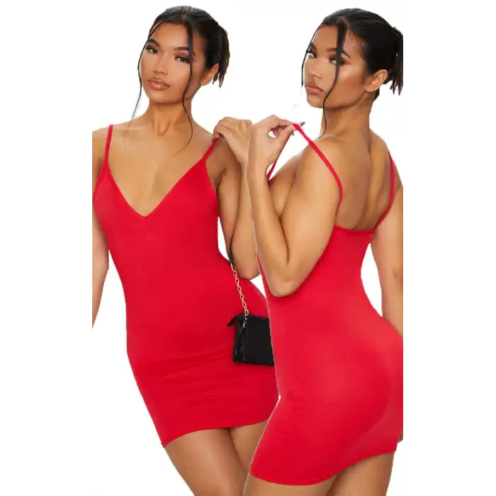 Giyim  Askılı Mini Elbise