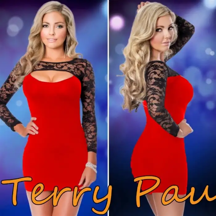 Giyim  B101169 Dantel Detaylı Elbise