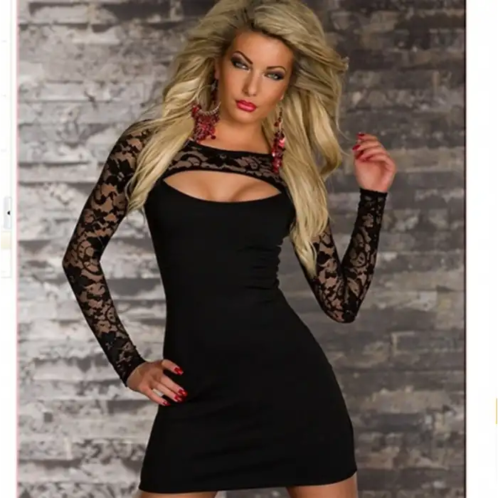 Giyim  B101169 Dantel Detaylı Elbise