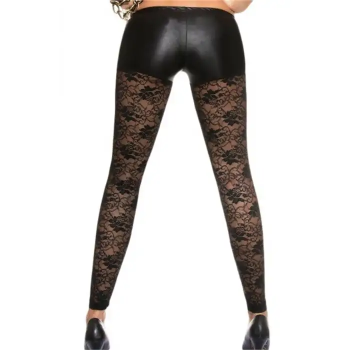 Giyim  B101428 Dantel Detaylı Şort Tayt