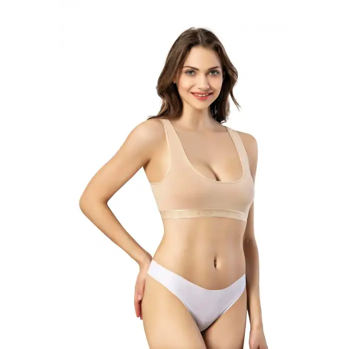 Giyim Bayan Geniş Askı Pedli Büstiyer