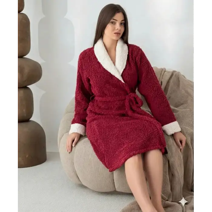 Giyim Boyraz 0042 Kadın Sharpi Welsolf Sabahlık