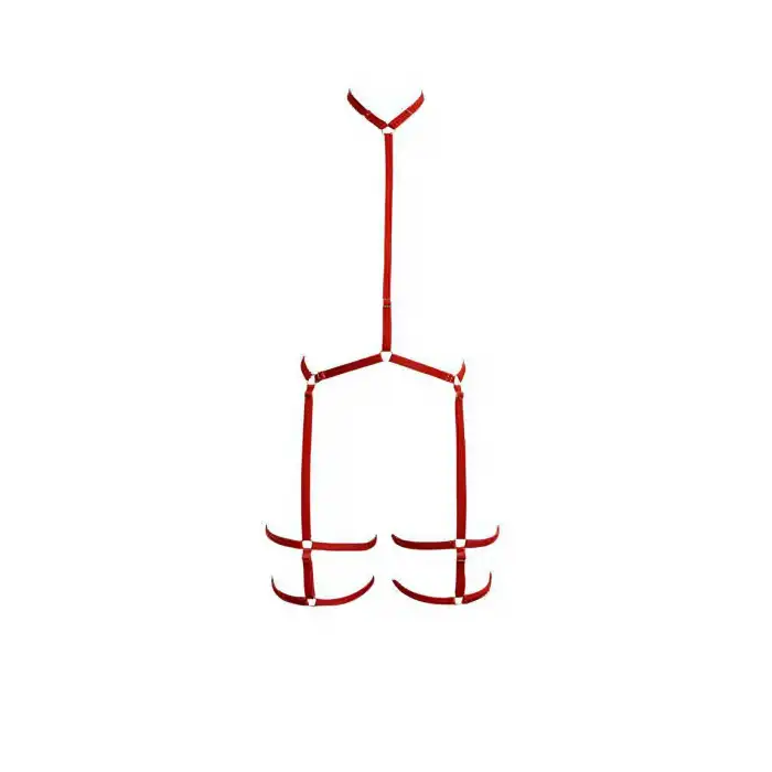 Giyim Boyun Bel Detaylı Jartiyer Harness - Brf150