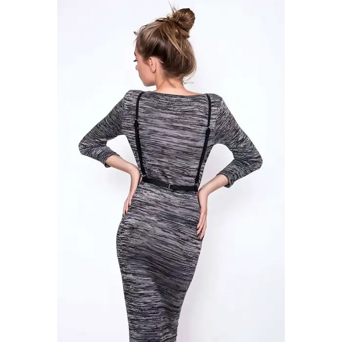 Giyim Çapraz Detaylı Göğüs Harness - Brf158