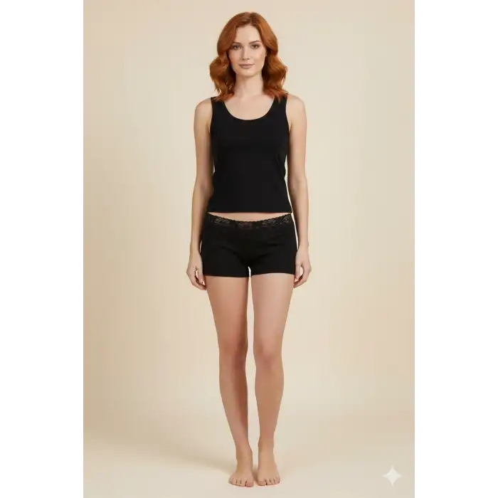 Giyim Dantelli Kadın Boxer 2103