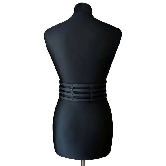 Giyim Deri Bayan Deri Dört Sırakı Bel Kemer - Brf910