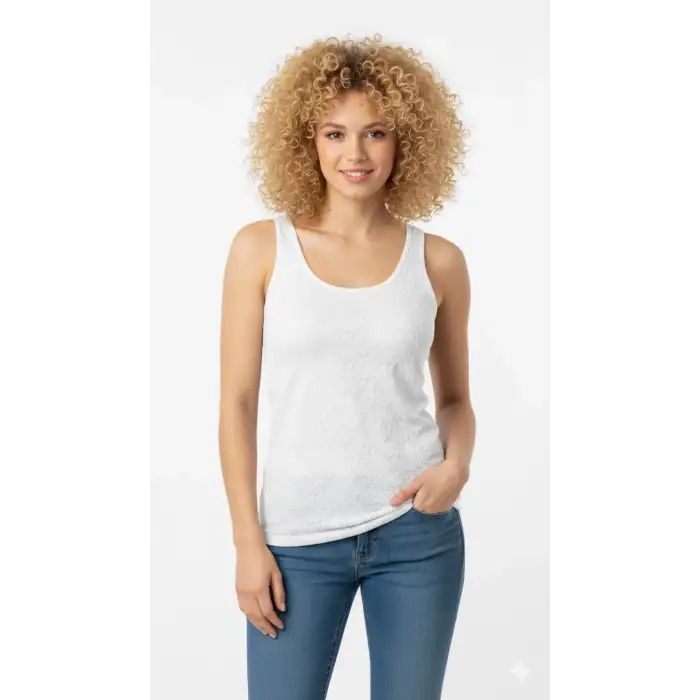 Giyim Dorya Dantelli Kalın Askılı Atlet 1031