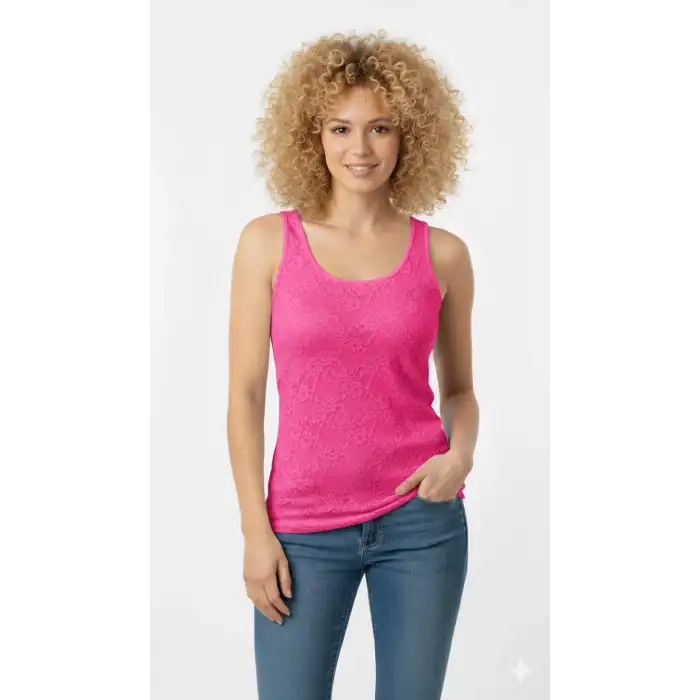 Giyim Dorya Dantelli Kalın Askılı Atlet 1031