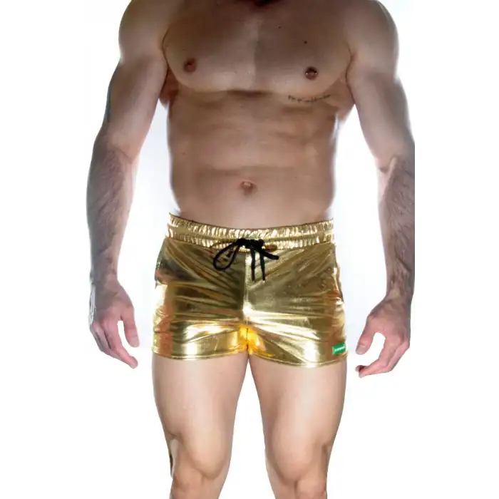 Giyim Erkek Gold Lame Short