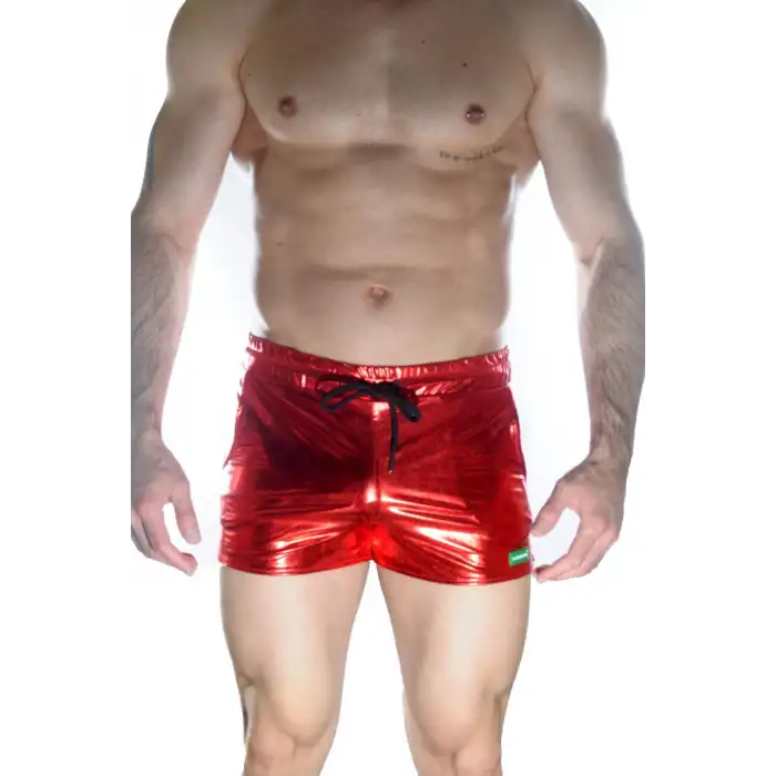 Giyim Erkek Kırmızı Lame Short