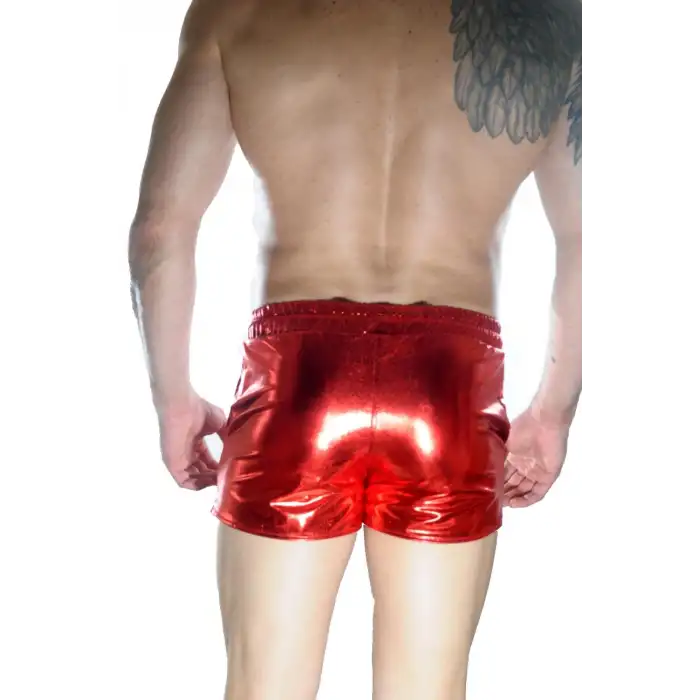 Giyim Erkek Kırmızı Lame Short