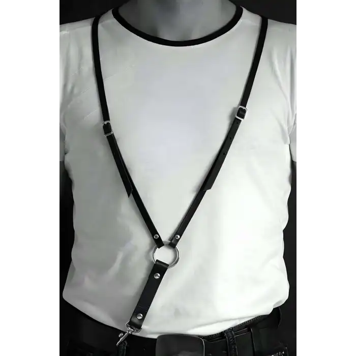 Giyim Erkek Omuzdan Askılı Göğüs Harness - Brfm98