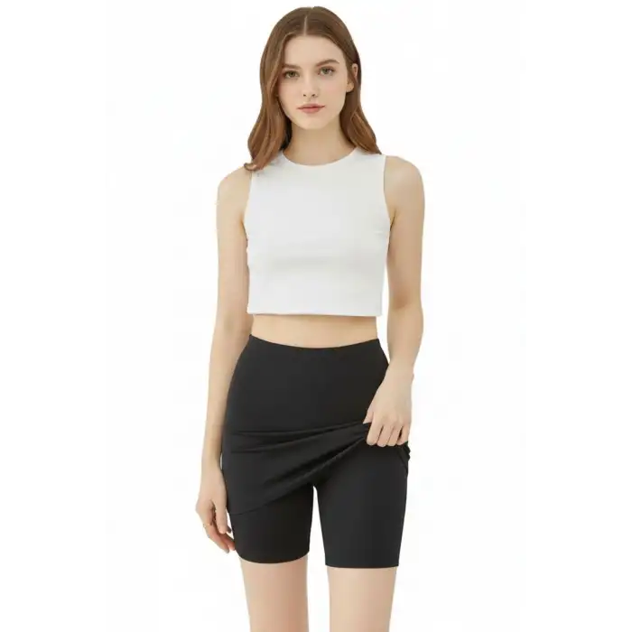 Giyim Etekli Şort  Kadın Ak4232