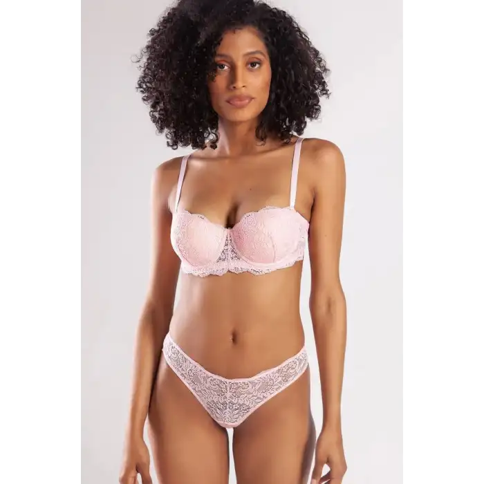 Giyim G.colors Push Up Strapless Bra, Açık Pembe Konforlu Ve Şık Sütyen