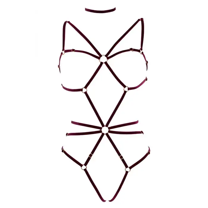 Giyim İç Çamaşır Modelleri Seksi Harness - Brf338