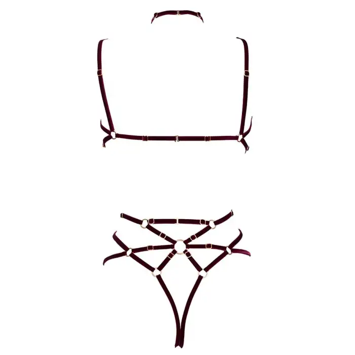 Giyim İç Çamaşır Modelleri Seksi Harness - Brf338