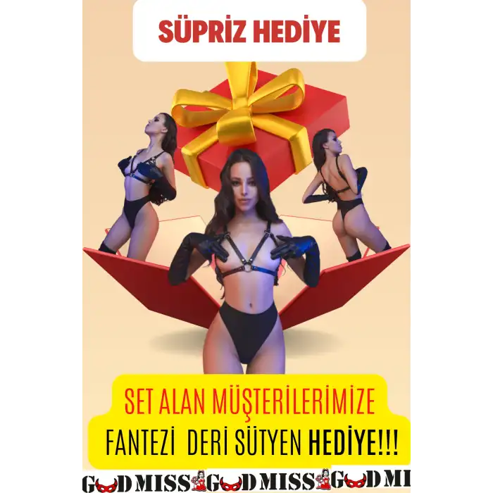 Giyim Maskeli Fantezi Set (7 Parçalı)