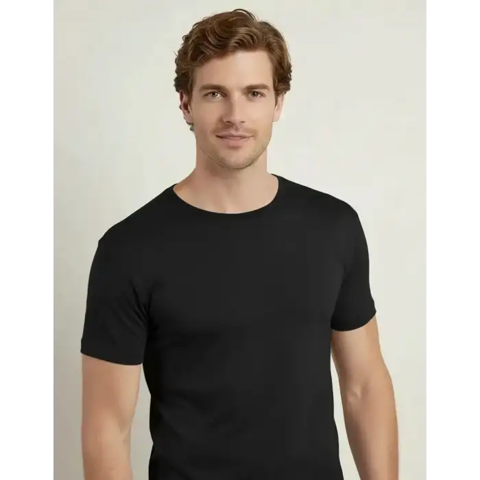 Giyim Şahinler Licralı Bisiklet Yaka Atlet E069