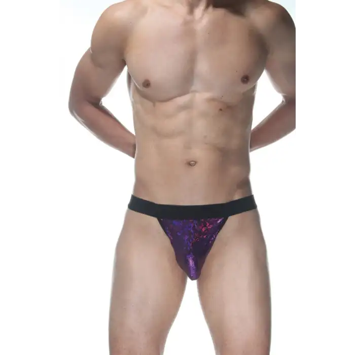 Giyim Simli Mor Erkek  Tangası