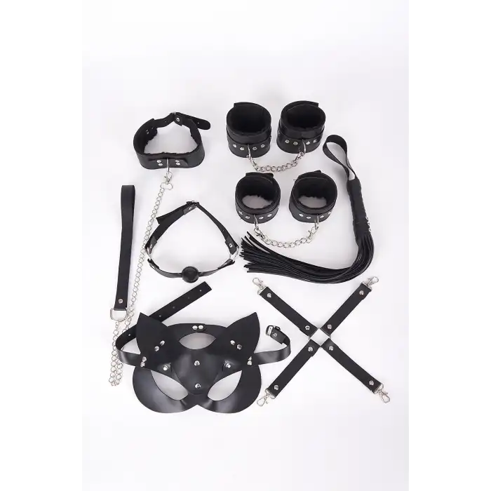 Giyim Siyah Fantezi Set