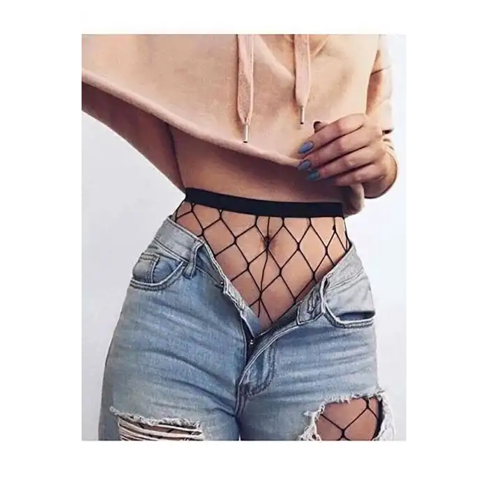 Giyim Siyah Fileli Külotlu Çorap