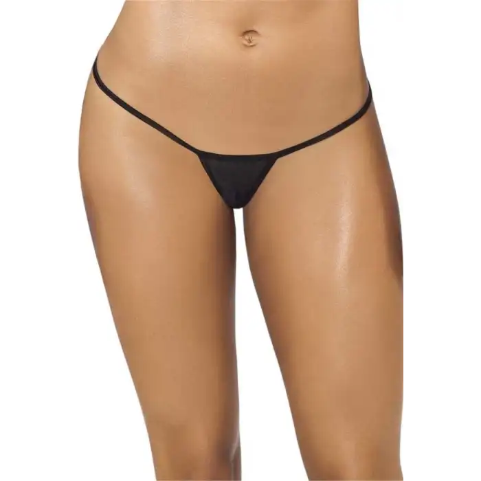 Giyim  Siyah Tül Tanga Brf1114