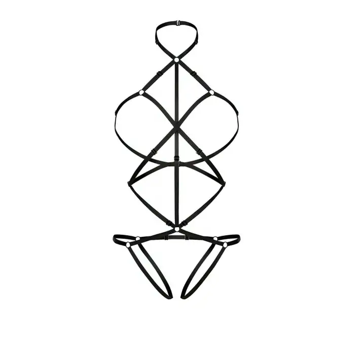 Giyim Vücudu Saran Seksi Harness - Brf37