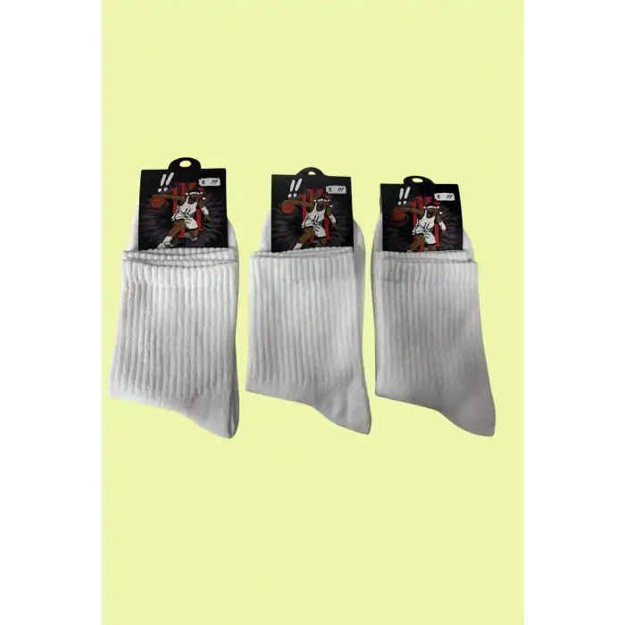 Giyim Yalıncak Uzun Konç Kolej Çorap