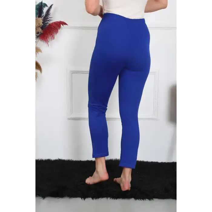 Kadın Pamuklu Sax Tek Alt Pijama