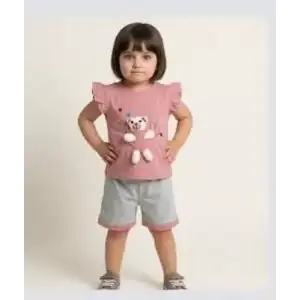 1/3 Yaş Oyuncak Ayıcıklı Çocuk Takımı