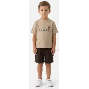 2/6 Yaş Cool Nakışlı Çocuk Takımı