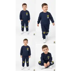 3/7 Yaş Baskılı Penye Çocuk Takımı