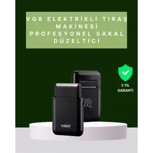 AsilTech USB Şarjlı Traş Makinesi – Piston + Ağ Başlık, 600 mAh Batarya