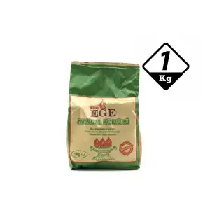 AsilTech 1 kg Mangal Kömürü - Çıra Hediyeli - Meşe Kömürü