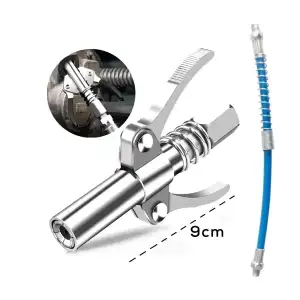AsilTech 10 Adet Gress Pompa Ucu Seti - Mandallı - 30 cm Hortumlu