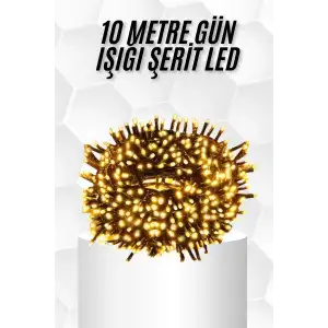 AsilTech 10 Metre Led Işık Gün Işığı Her Ortama Uygun Ampüllü