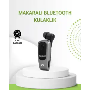 AsilTech 10 Saat Konuşma Süreli Klipsli Bluetooth Kulaklık