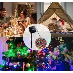 AsilTech 100 Led RGB Solar 12m