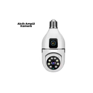 AsilTech 1080P WiFi Ampul Kamerası