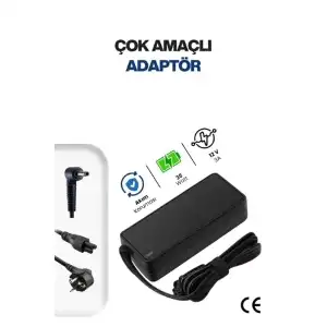 AsilTech 12V 3A 5.5 * 2.5mm 36W AC/DC Adaptör