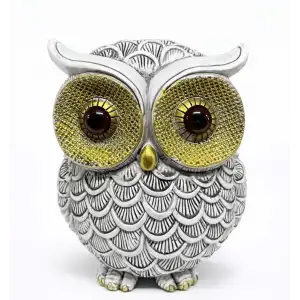 AsilTech 19x16 cm Polyester Baykuş Figürü