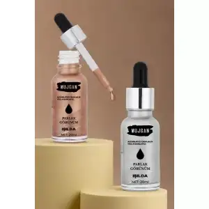 AsilTech 2li Damlalık Şişeli Likit Aydınlatıcı Highlighter Seti