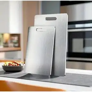 AsilTech 2li Paslanmaz Çelik Kesim Panosu Seti