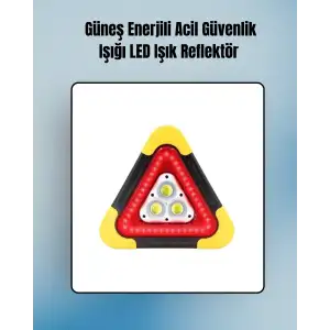 AsilTech 2000mAh Kapasiteli Taşınabilir Üçgen Park Lambası