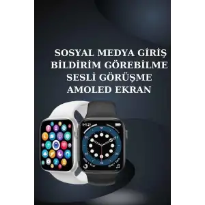 AsilTech 2025 Model Akıllı Saat ve Yeni Nesil Pro Bluetooth Kulaklık TWS Yüksek Ses Kaliteli