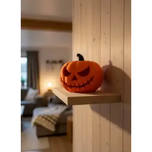 AsilTech 21 cm Kapaklı Balkabağı Kutu Konsept Dekor