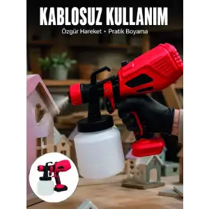 AsilTech 21V Güçlü Motor ile Profesyonel Boyama Performansı