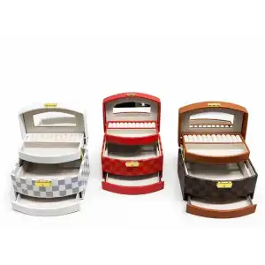 AsilTech 22x18 cm Makyaj Ve Takı Kutusu