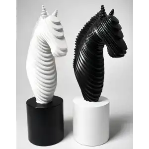 AsilTech 25x14 cm Özel Tasarım Polyester At Büstü