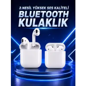 AsilTech 2.Nesil Yeni Model TWS Bluetooth Kulaklık Dokunmatik Kontrol Yüksek Ses Kaliteli